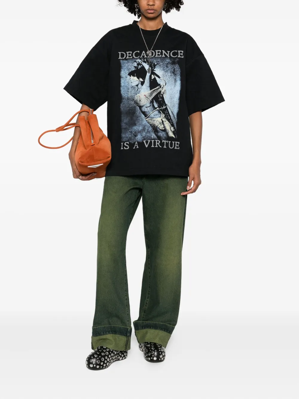Vetements Cof Decadence Melatized T Shirt Clothing In Black
