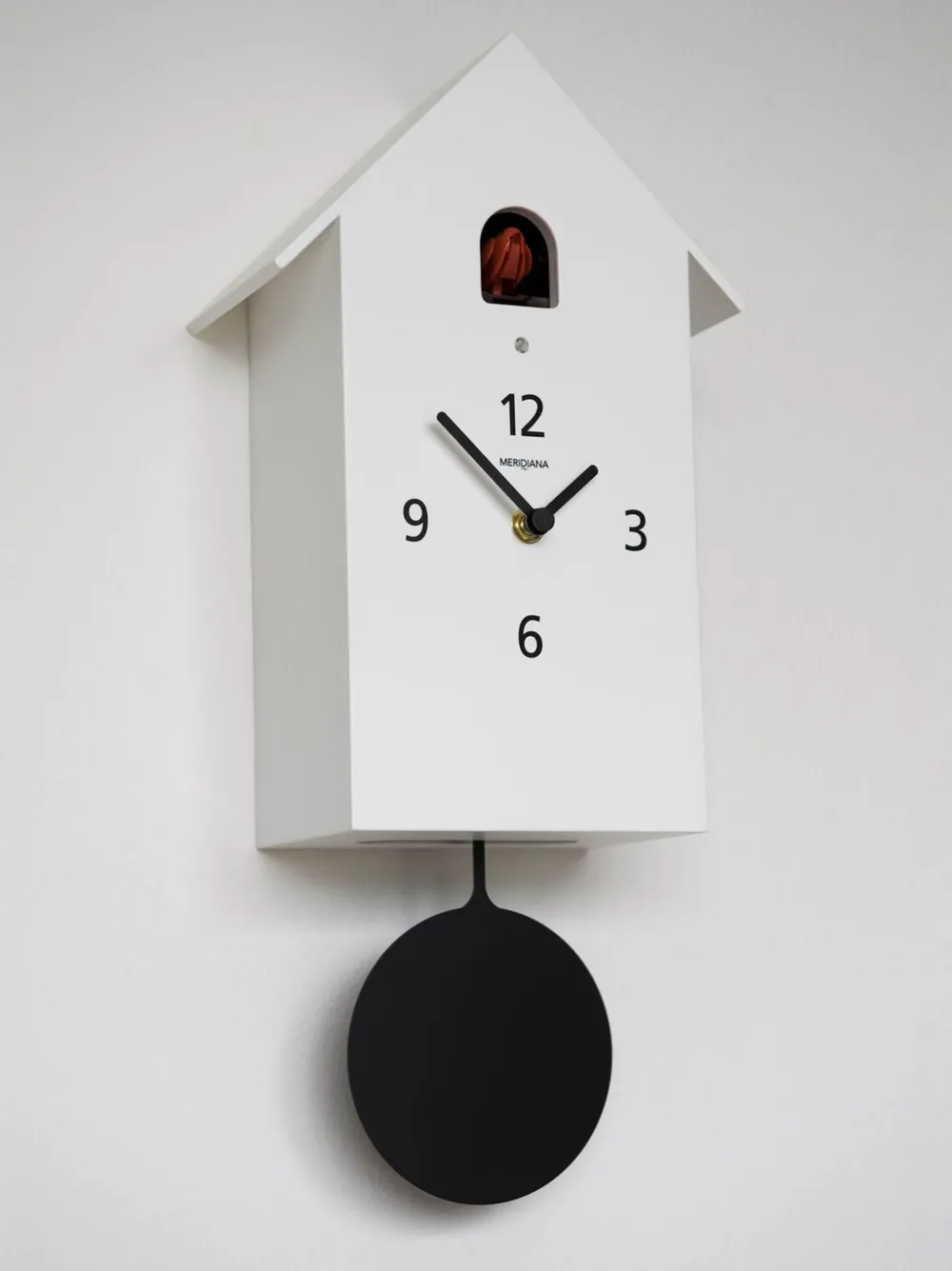 Domeniconi Zuba Cuckoo Clock In White