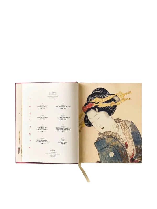 TASCHEN Hokusai Shunga アートブック 30.4 Cm x 24.3cm | レッド