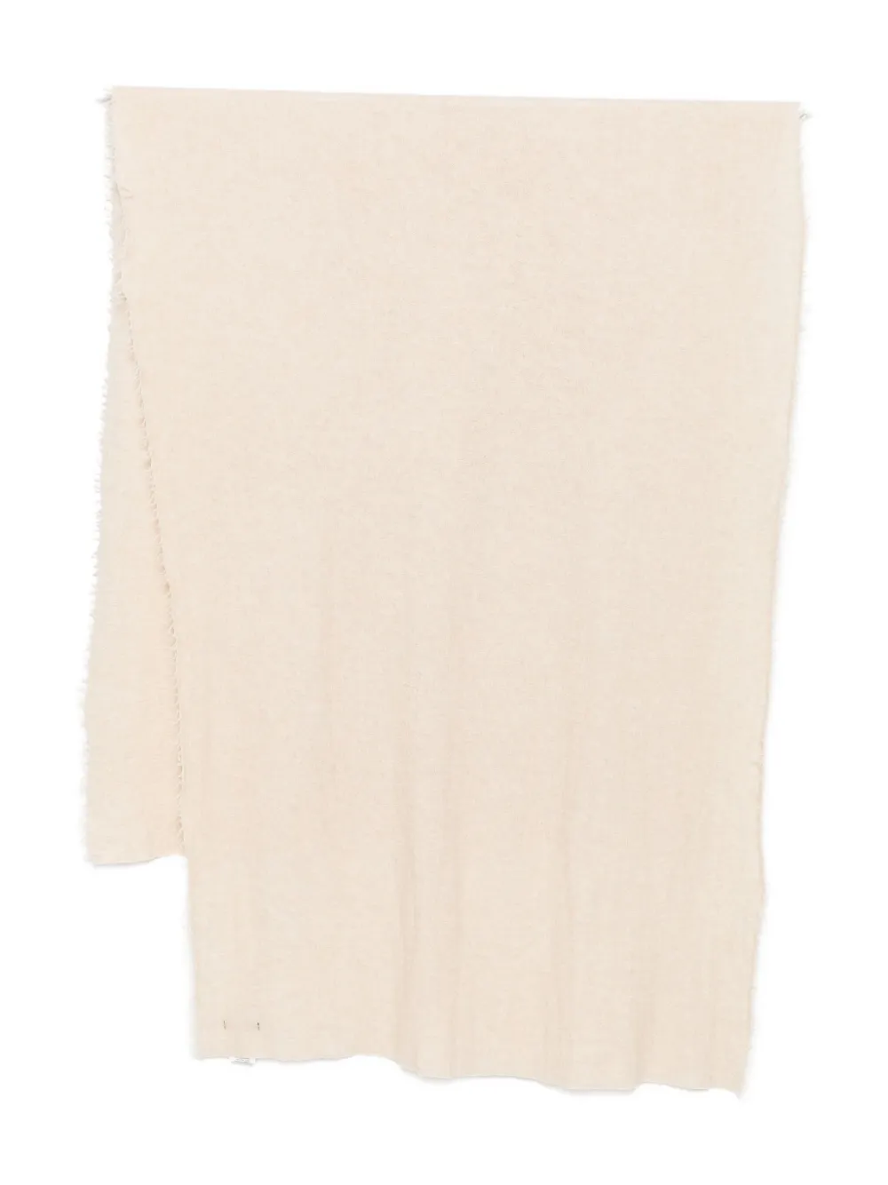 Faliero Sarti Frayed Scarf In Neutral