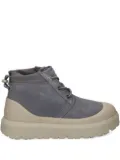 UGG Neumel suede lace-up boots - OBB OBSIDIAN