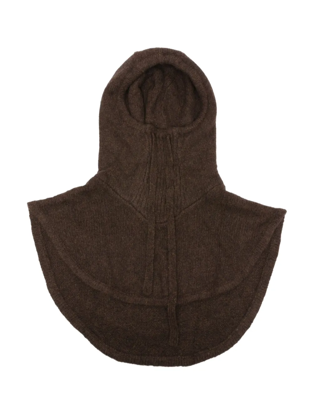 Frei-Mut anchor hooded balaclava - ブラウン Frei-Mut anchor hooded balaclava - ブラウン
