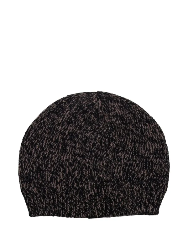 OUR LEGACY BLACK WOOL KNIT CAP OUR LEGACY Wool Beanie | Black