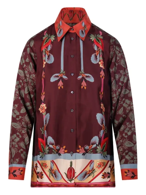 Franco Ferrari Aloe silk shirt