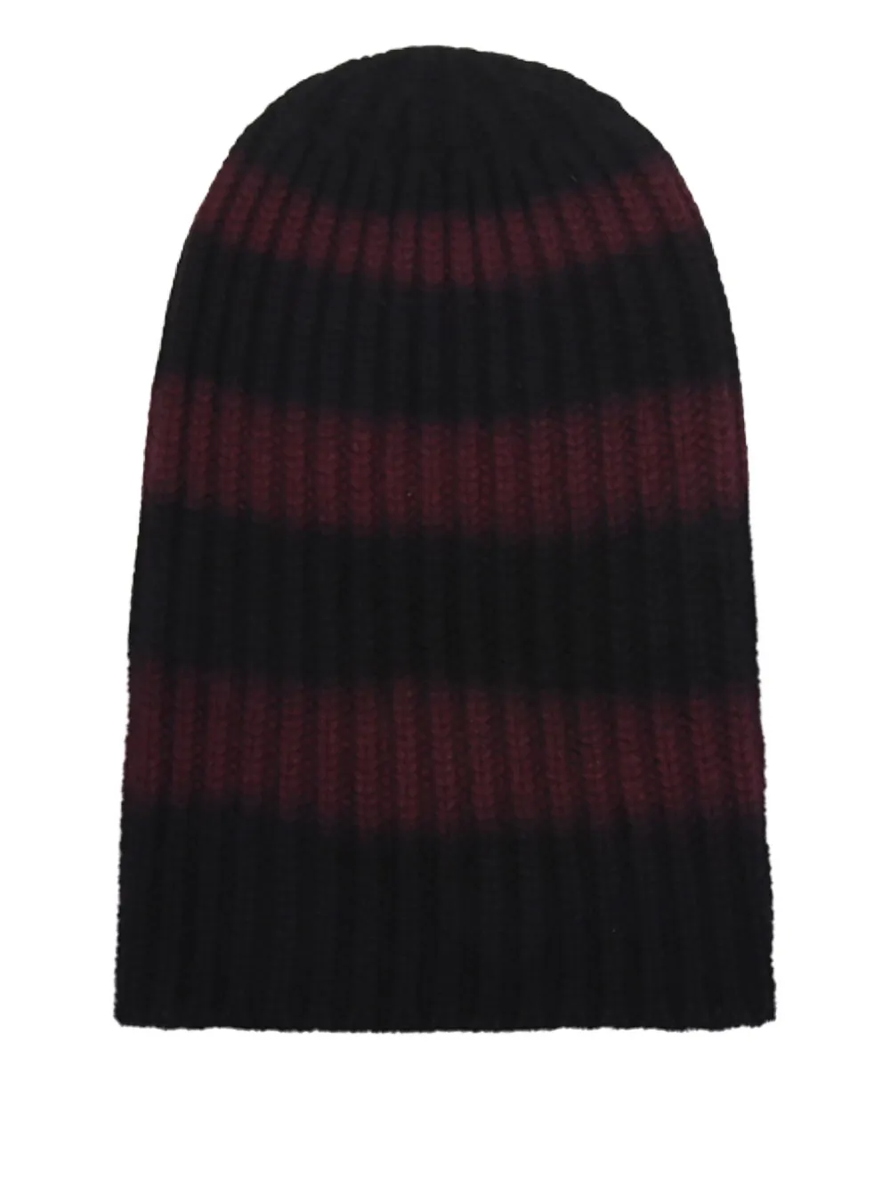 Hurray Ribbed Cashmere Beanie In Black