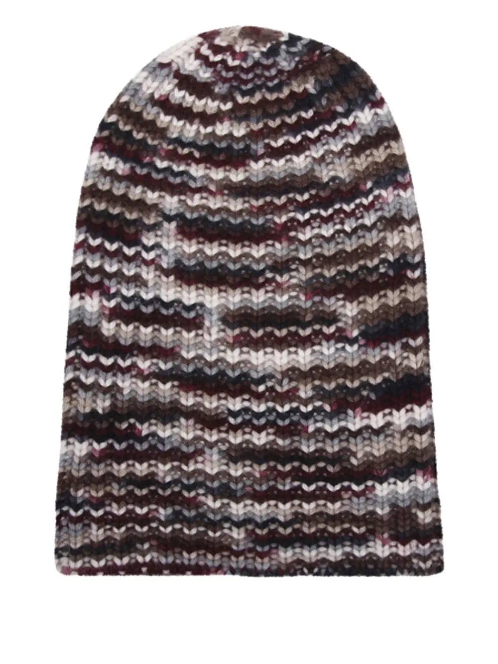 HURRAY striped beanie - Bruin