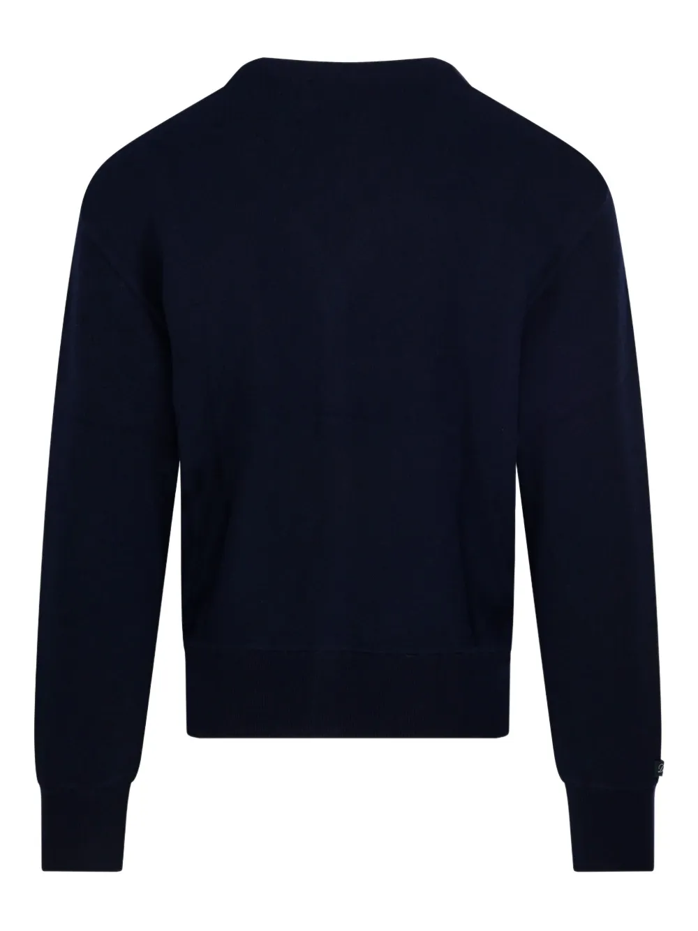 DUNST crest-embroidered cardigan | Cardigans | Image 2