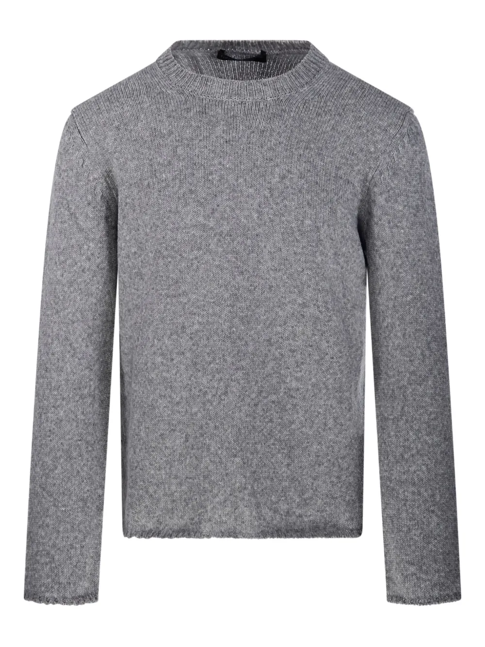 Fabrizio Del Carlo Gerippter Strickpullover | Grau | Image 1