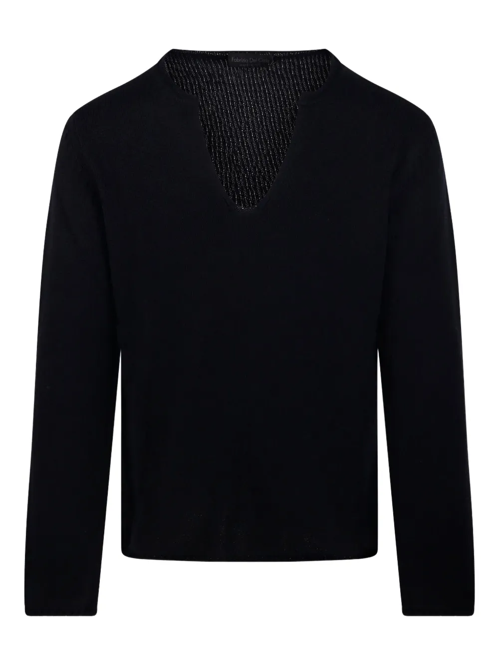 Fabrizio Del Carlo V-neck sweater | Black | Image 1