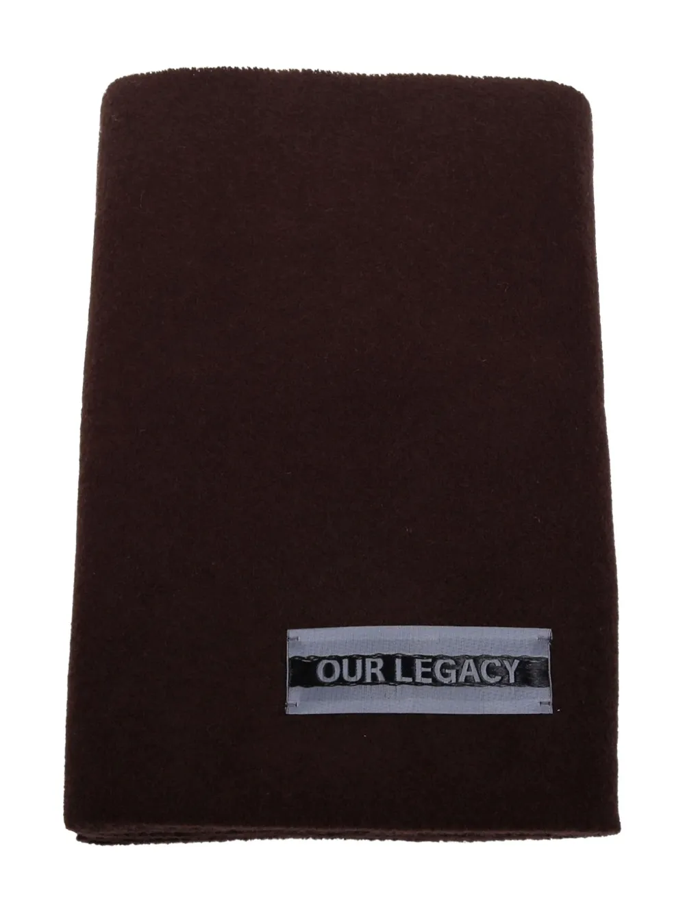 OUR LEGACY écharpe à patch logo | Homme | Image 2
