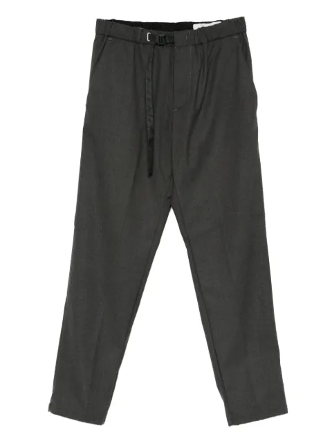 White Sand drawstring-waist trousers