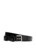 12 STOREEZ leather belt - Black