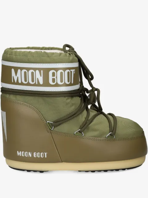 Moon Boot Icon Low khaki nylon boots