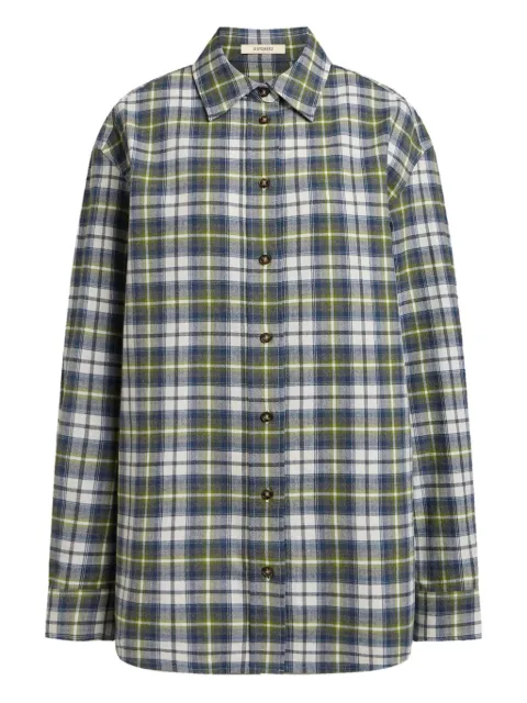 12 STOREEZ checked cotton shirt