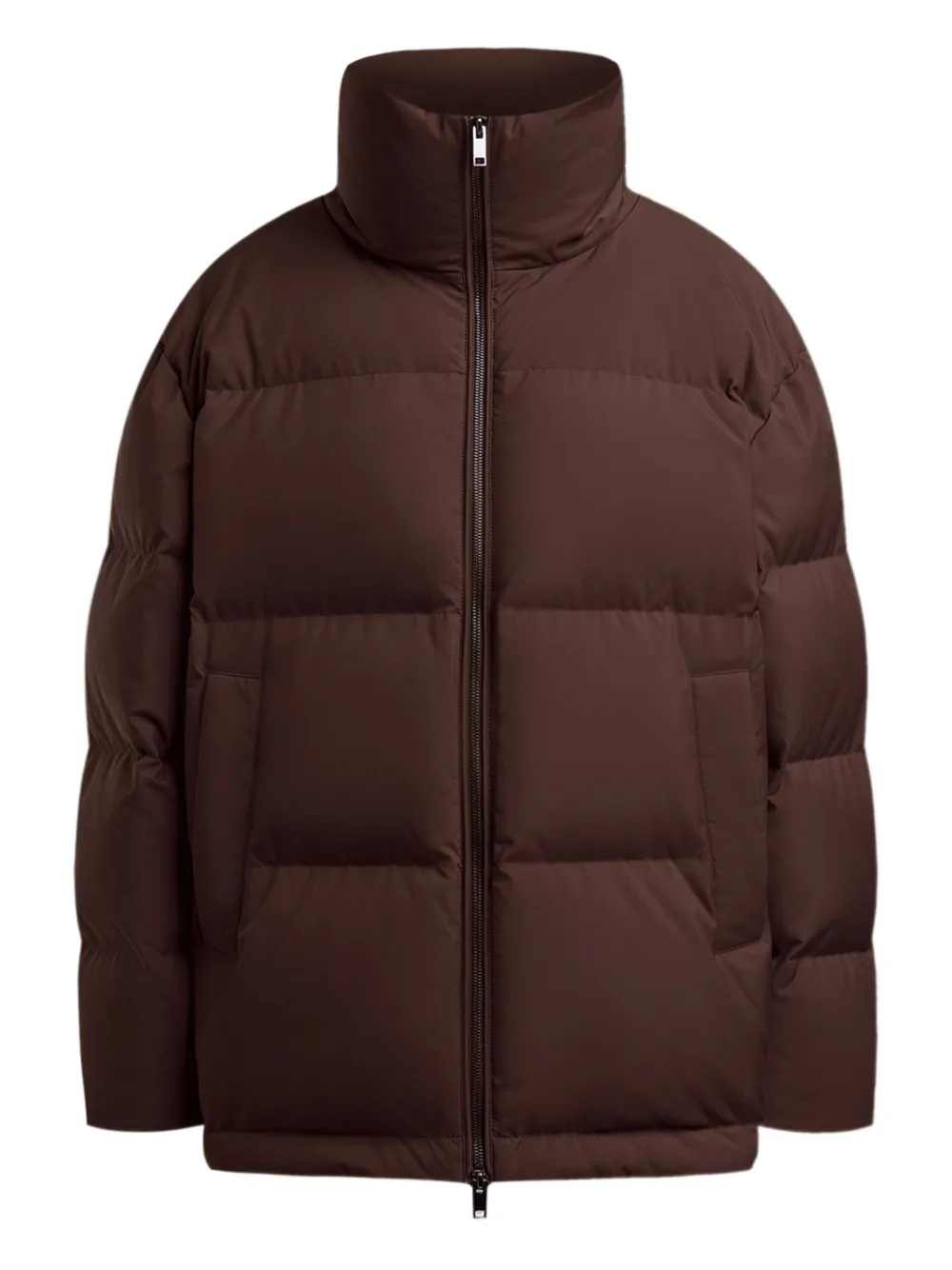 12 STOREEZ quilted puffer jacket | Brown | Image 1