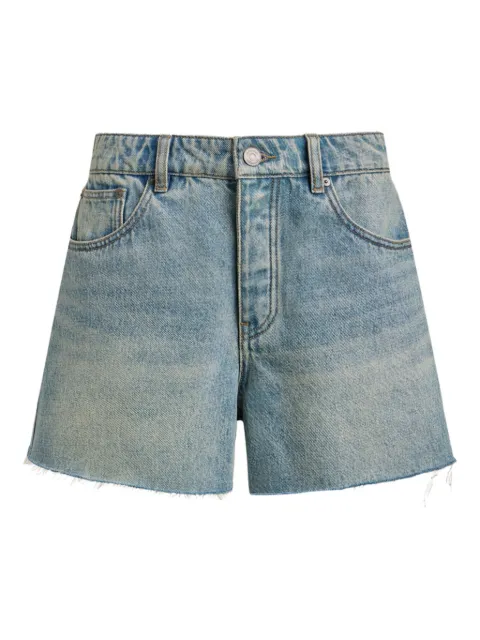 12 STOREEZ raw-cut denim shorts