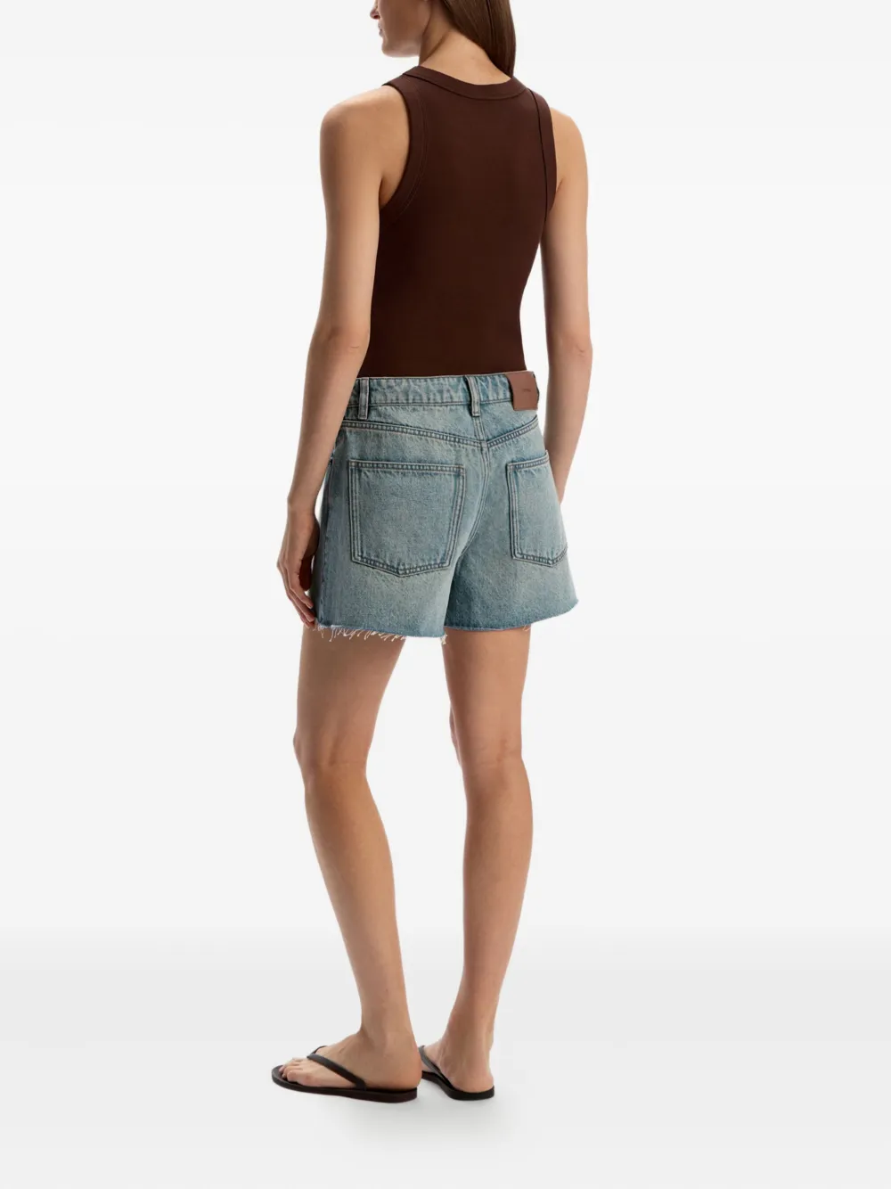 12 STOREEZ Denim shorts Blauw