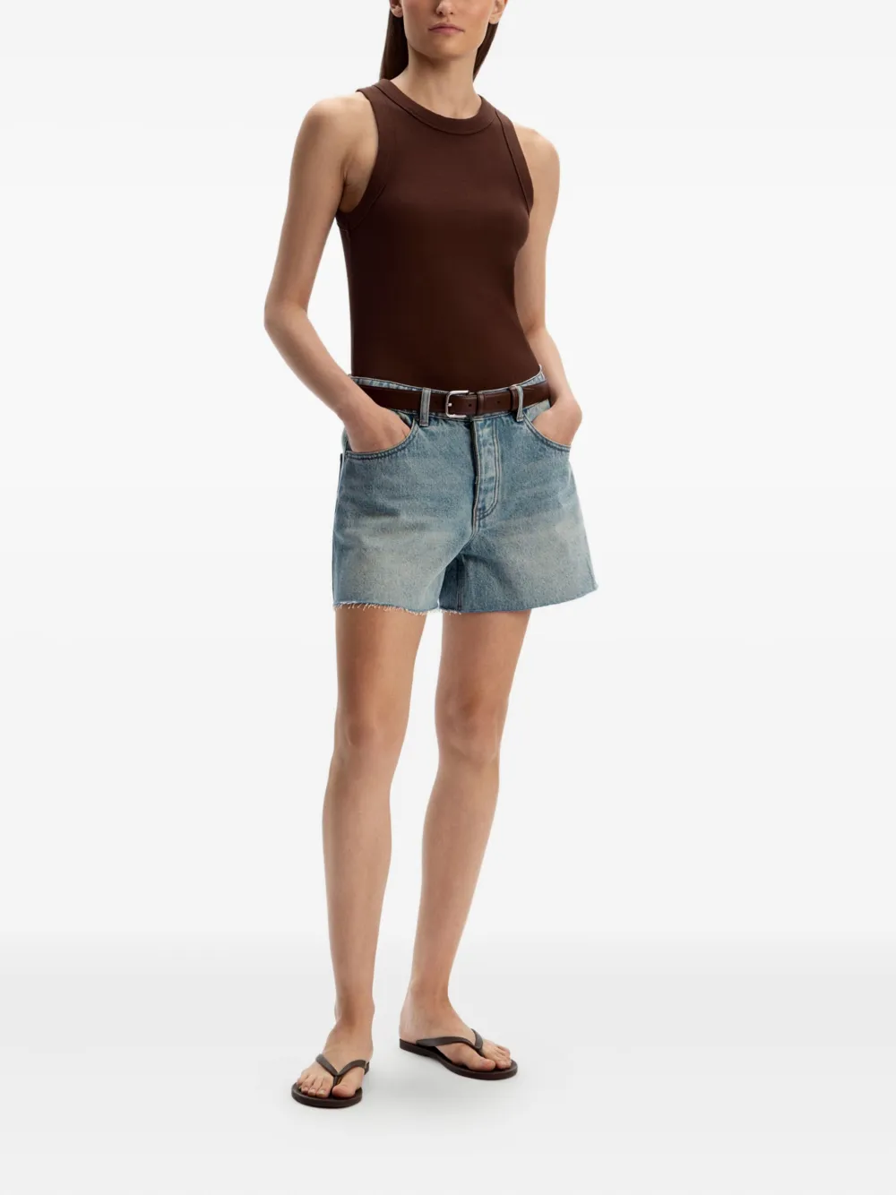 12 STOREEZ raw-cut denim shorts | Jean Shorts | Image 2