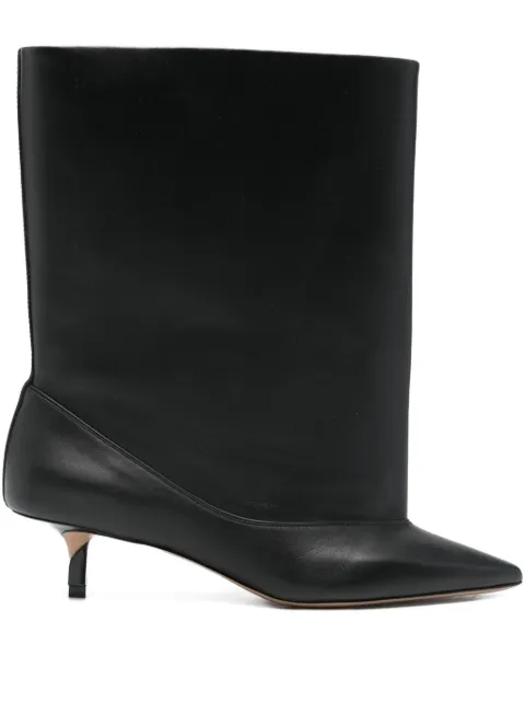 Jacquemus 45mm pointed-toe kitten-heel boots