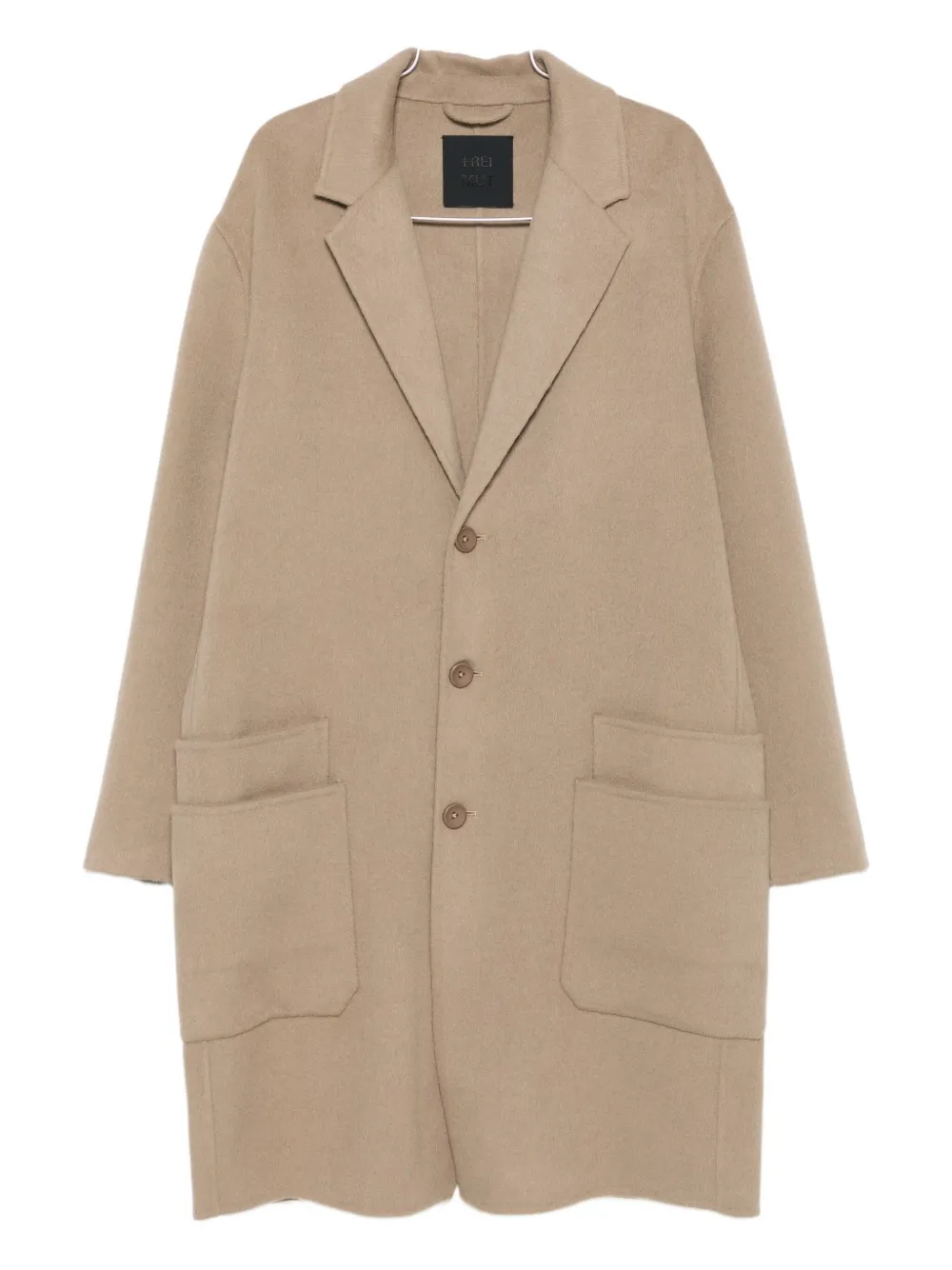Frei-Mut single-breasted coat | Neutrals | Image 1