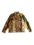 Emergency Room patchwork floral-print jacket - Brown