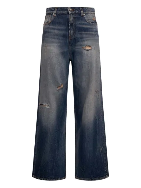 John Richmond jeans con detalles rasgados