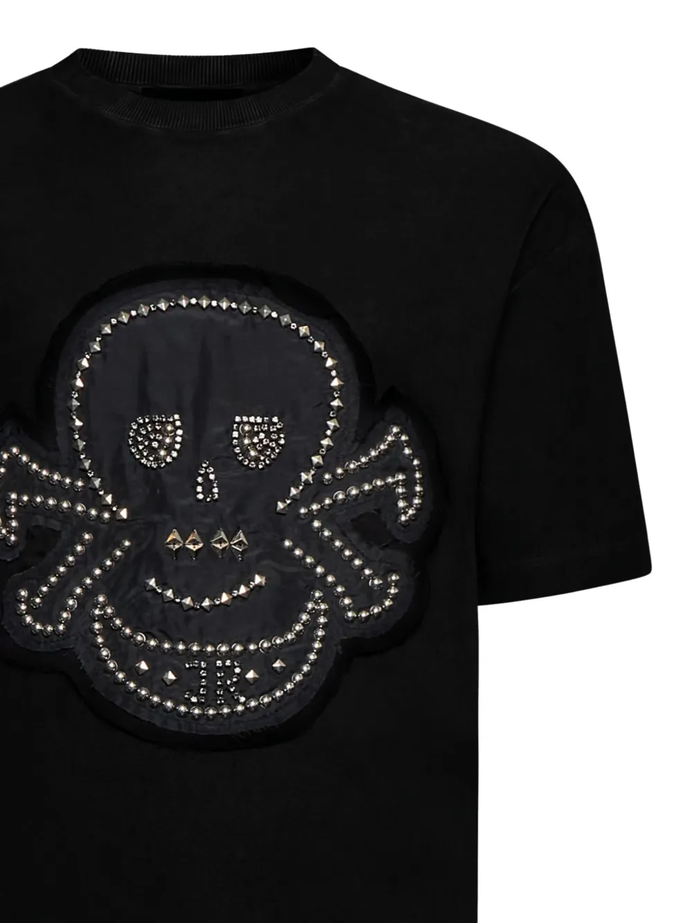 Maxi Decoro Skull Skull-Embellished T-Shirt