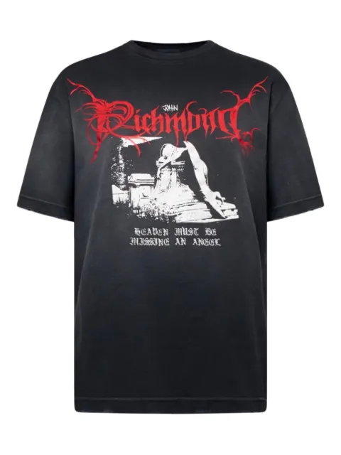 John Richmond graphic-print T-shirt