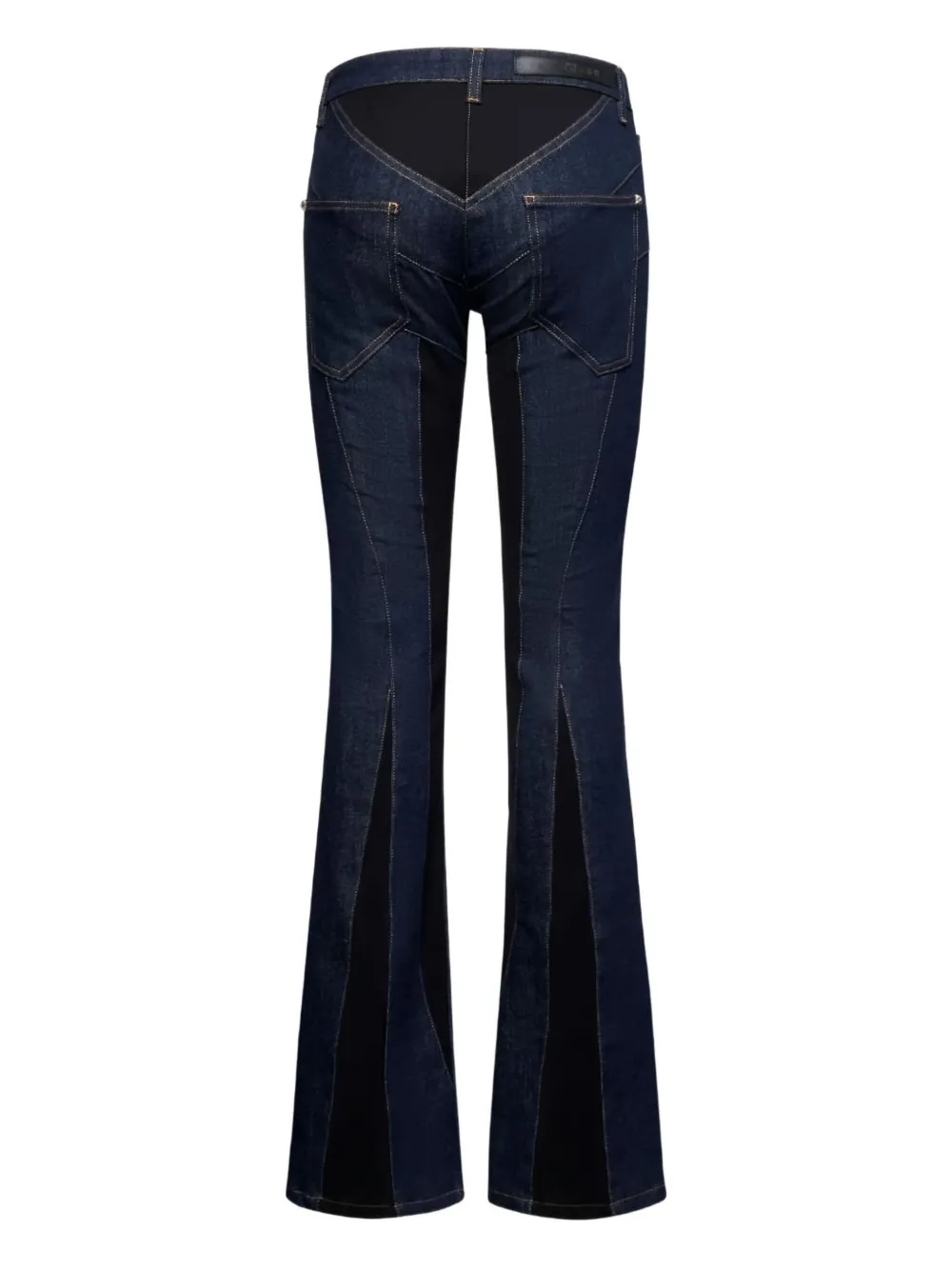Denim Panelled Jeans