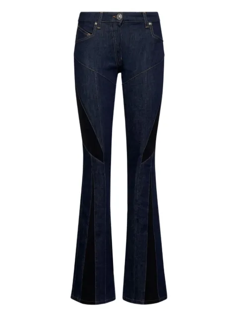 John Richmond jeans con paneles de mezclilla