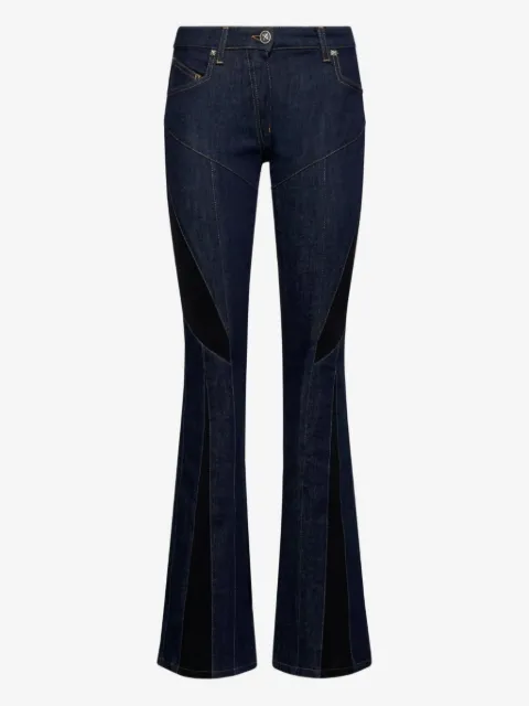 John Richmond denim panelled jeans