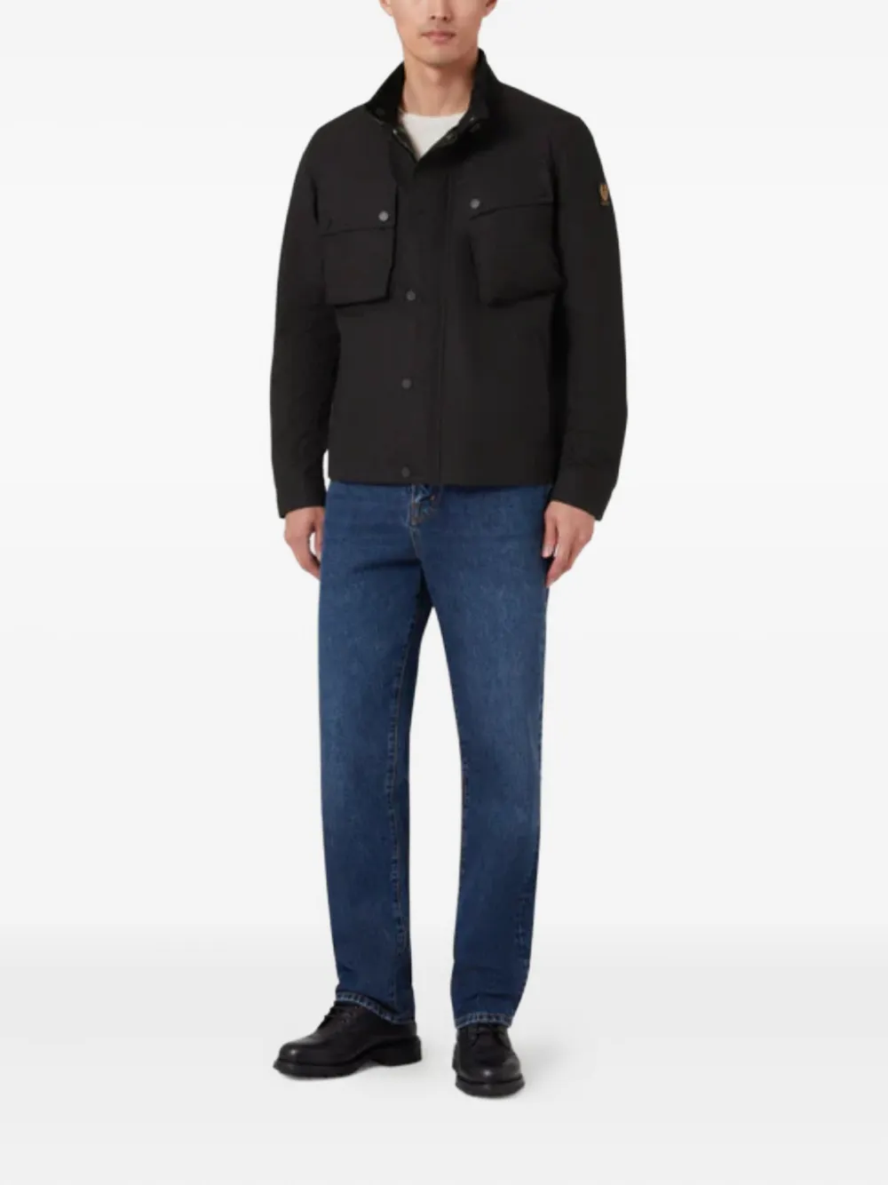 Belstaff button-fastening flap-pocket jacket | Biker Jackets | Image 2