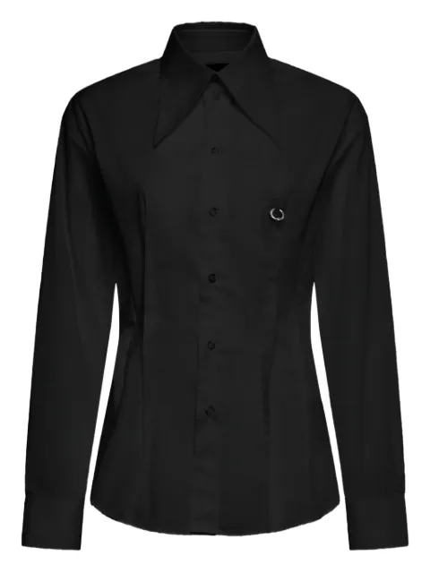 John Richmond large-collar shirt
