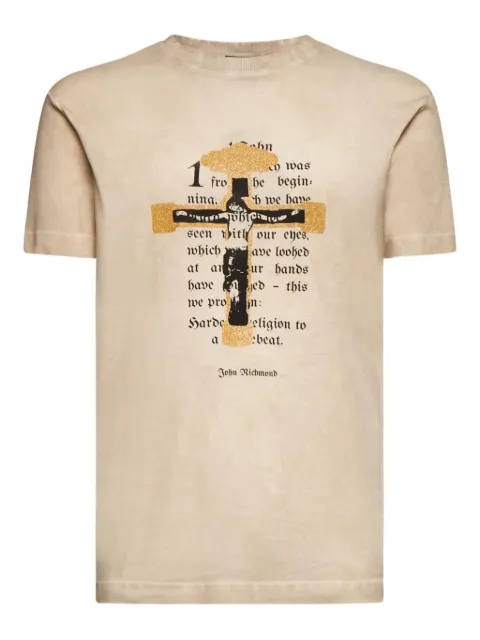 John Richmond graphic-print T-shirt