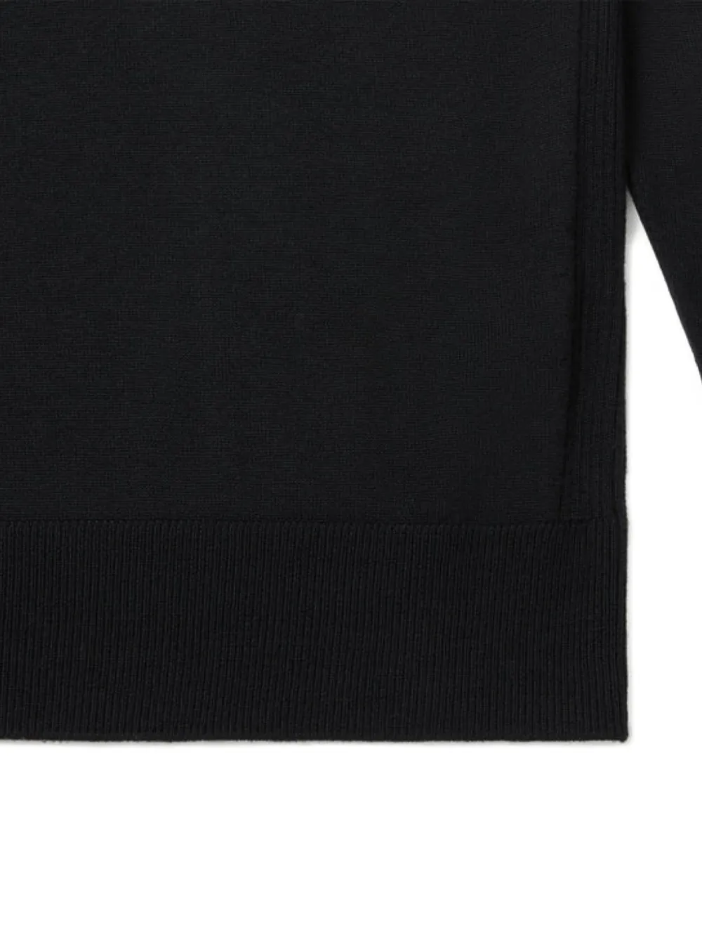 Belstaff Kyle poloshirt met halve rits en lange mouwen Zwart