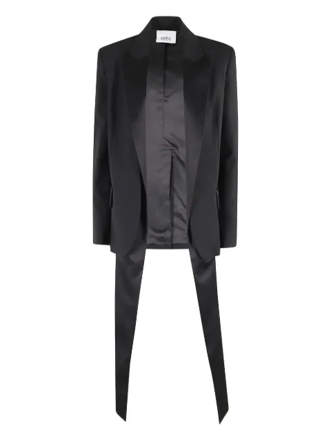 Erika Cavallini  drape-detailed blazer