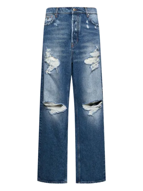 John Richmond jeans con efecto envejecido