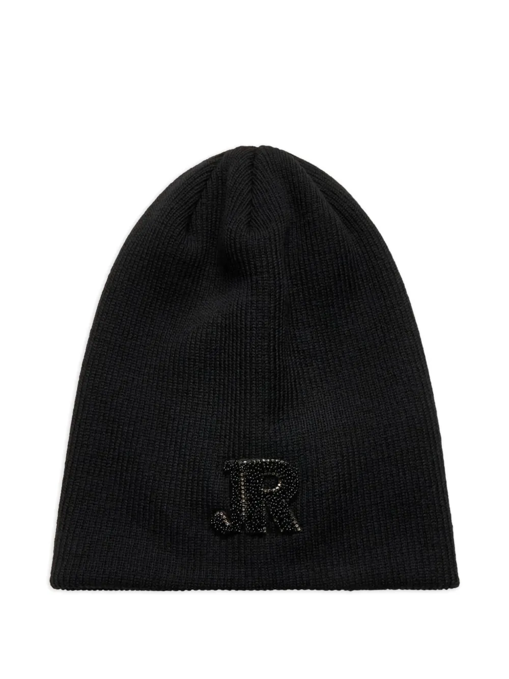John Richmond Berretto con logo di perline - Nero