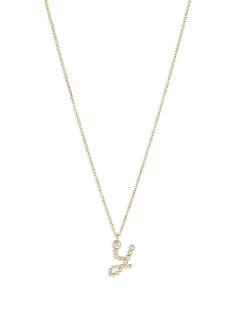 Sophie Bille Brahe 18K recycled yellow gold Soprano Y diamond necklace