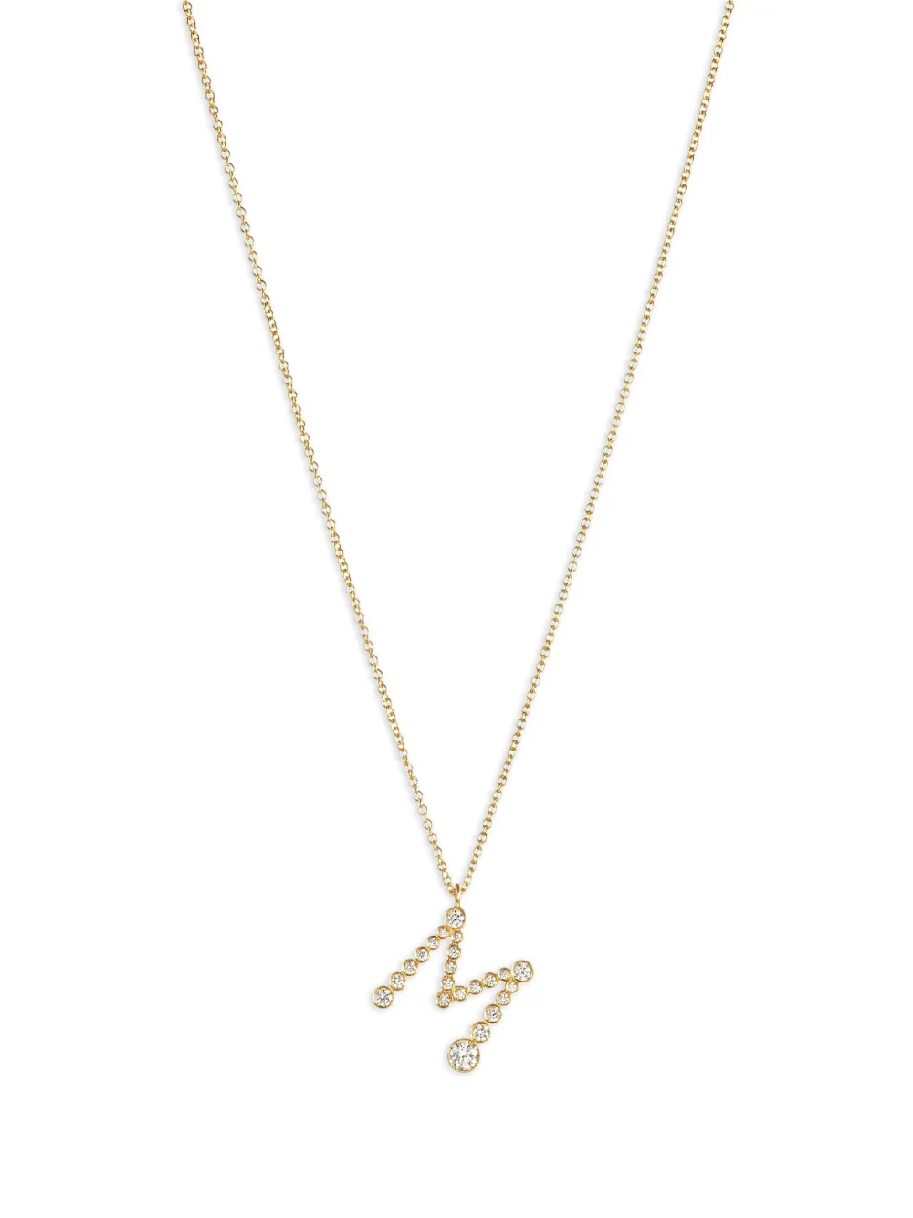 Sophie Bille Brahe Soprano M ダイヤモンド ネックレス 18Kリサイクルイエローゴールド - ゴールドトーン Sophie Bille Brahe Soprano M ダイヤモンド ネックレス 18Kリサイクルイエローゴールド - ゴールドトーン