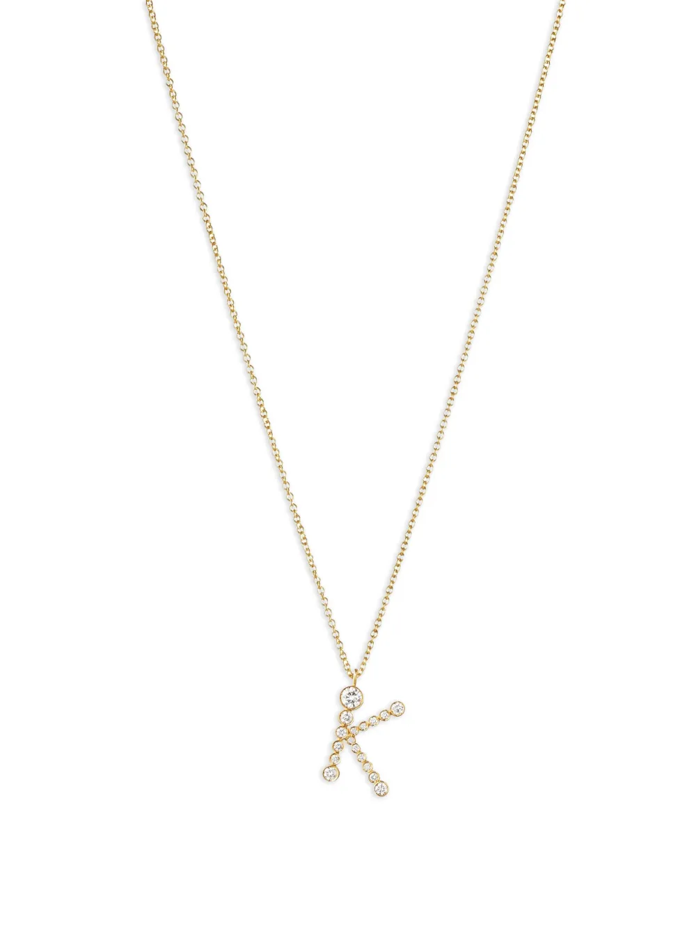 Sophie Bille Brahe Soprano K ダイヤモンド ネックレス 18Kリサイクルイエローゴールド - ゴールドトーン Sophie Bille Brahe Soprano K ダイヤモンド ネックレス 18Kリサイクルイエローゴールド - ゴールドトーン