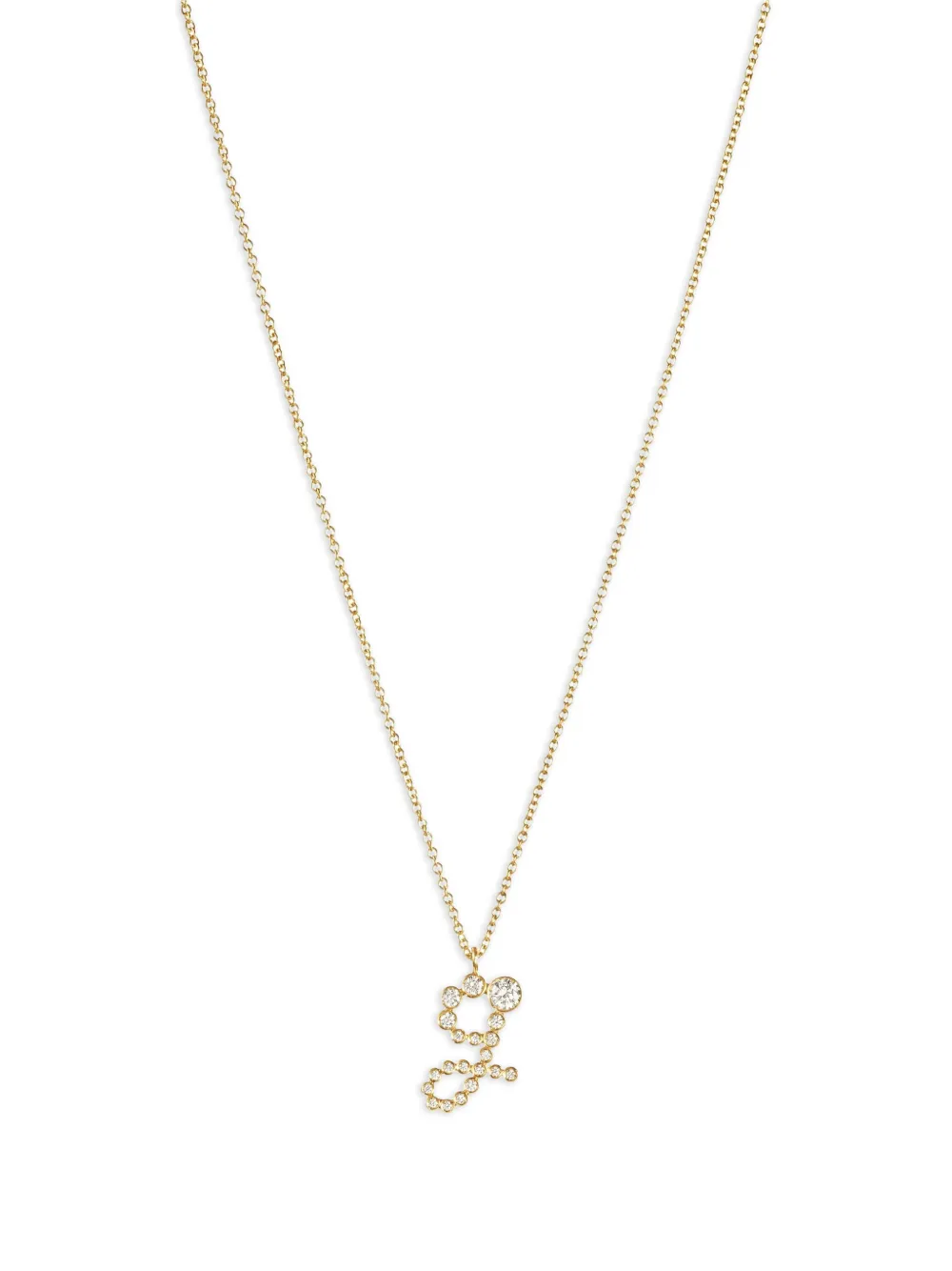 Sophie Bille Brahe 18K recycled yellow gold Soprano G diamond necklace | Gold | Image 1
