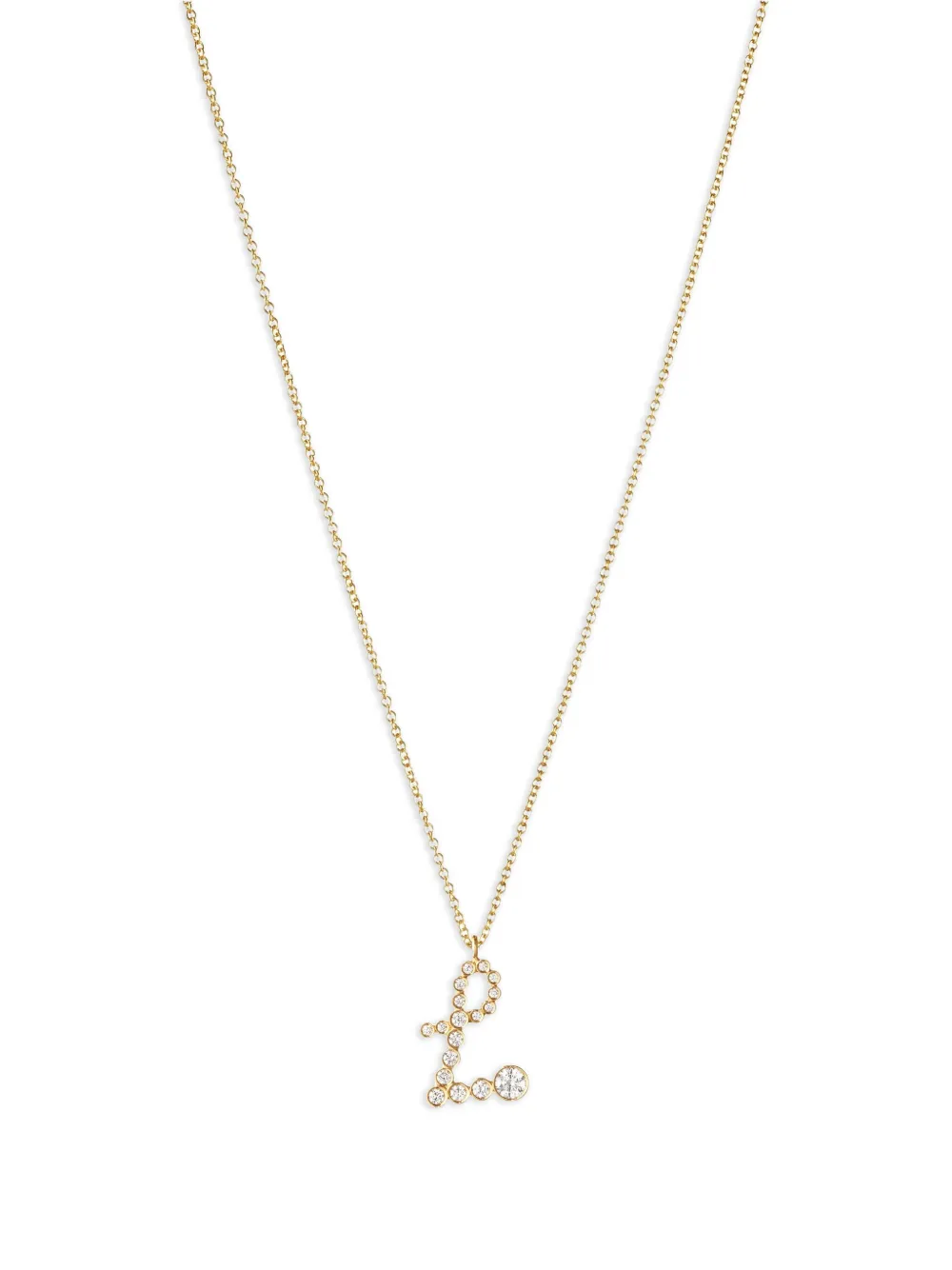 Sophie Bille Brahe Soprano L ダイヤモンド ネックレス 18Kリサイクルイエローゴールド - ゴールドトーン Sophie Bille Brahe Soprano L ダイヤモンド ネックレス 18Kリサイクルイエローゴールド - ゴールドトーン