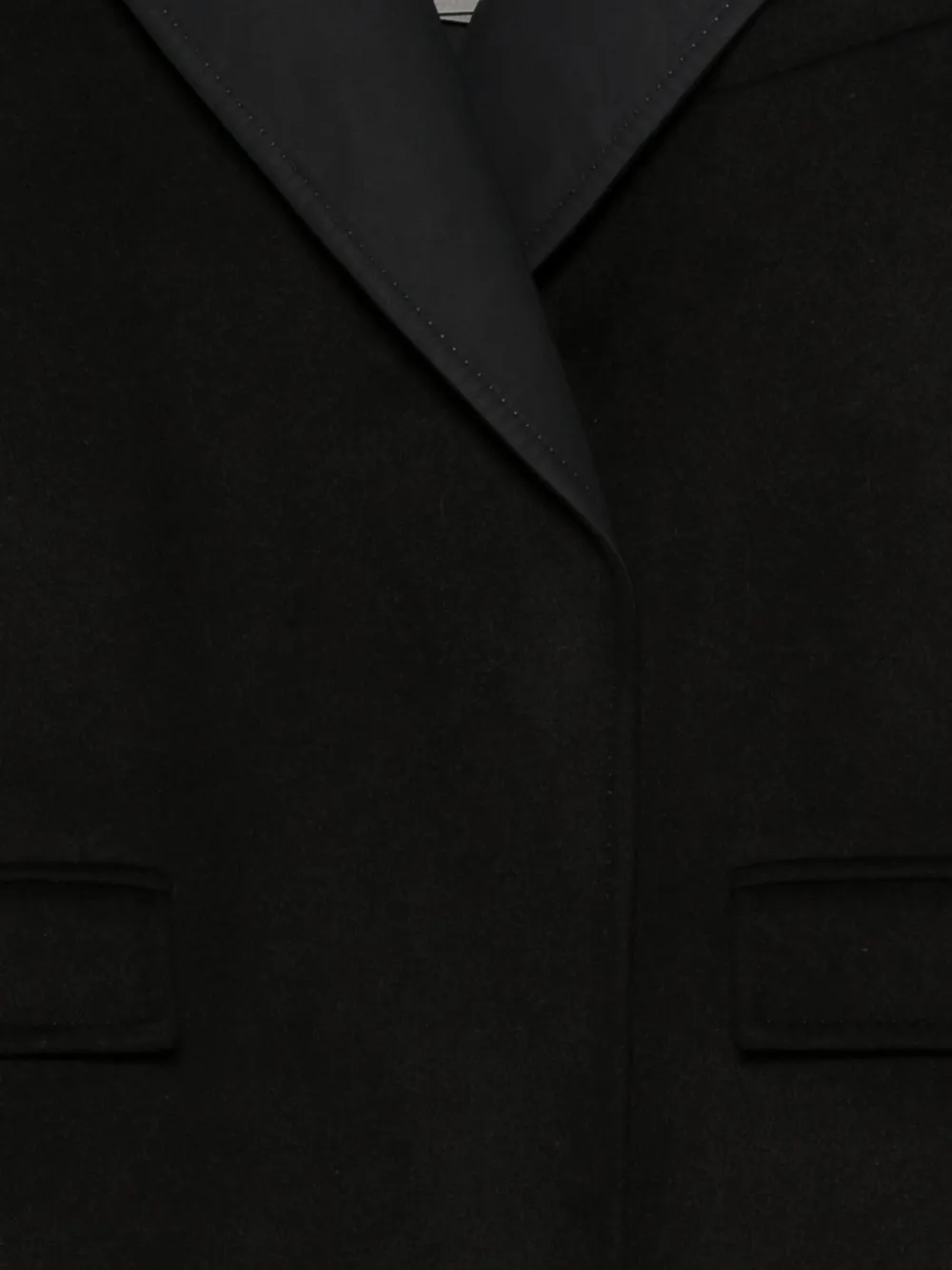 Moose Knuckles Belted Coat In Black
