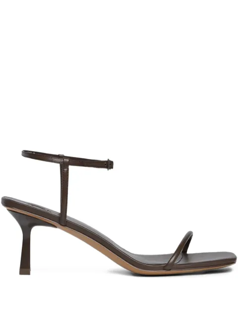 12 STOREEZ 60mm ankle-strap leather sandals