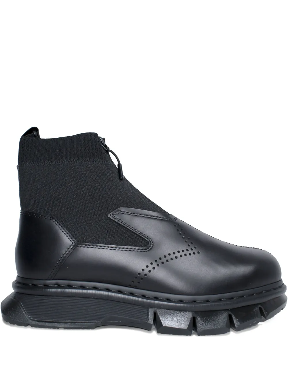 Dr. Martens 14XX QUBist zip-front boots Black