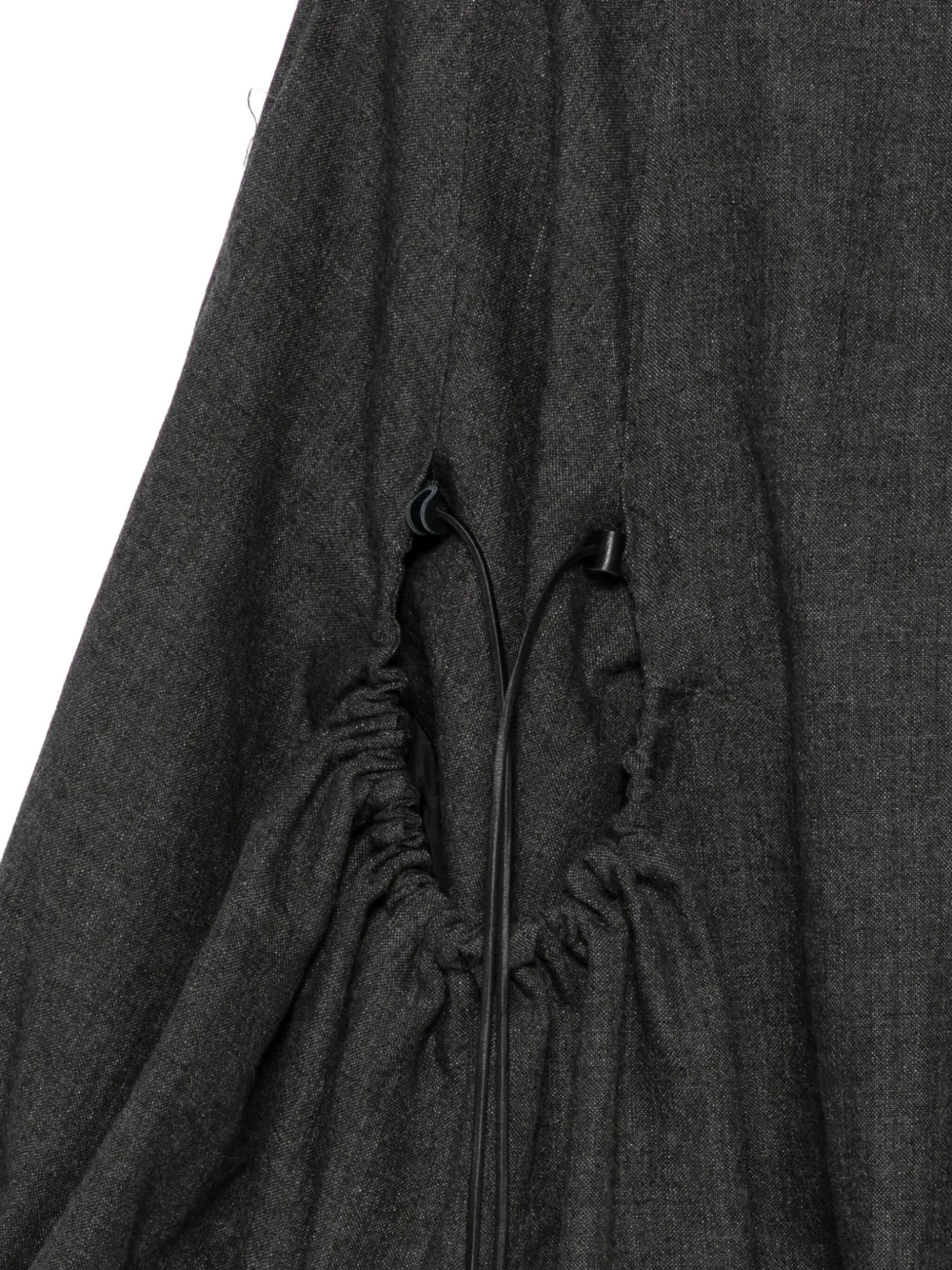 Rundholz Drawstring Skirt In Black