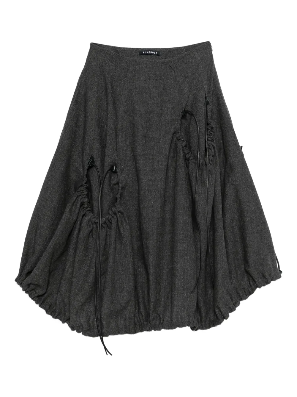 Rundholz drawstring skirt | Grey | Image 1
