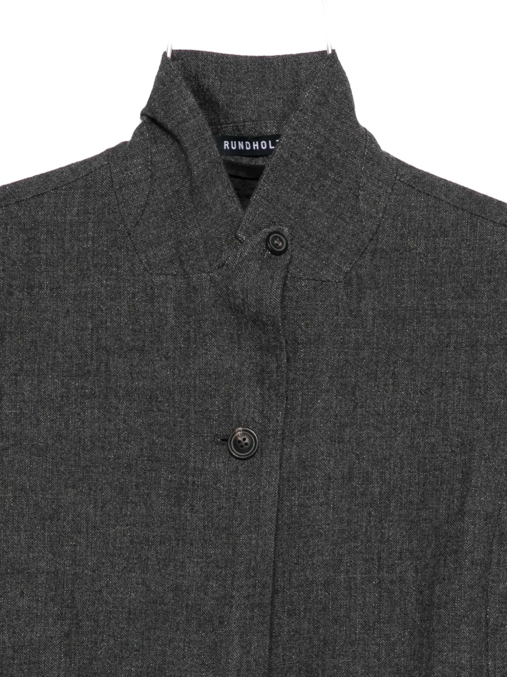 Rundholz Drawstring Jacket In Gray