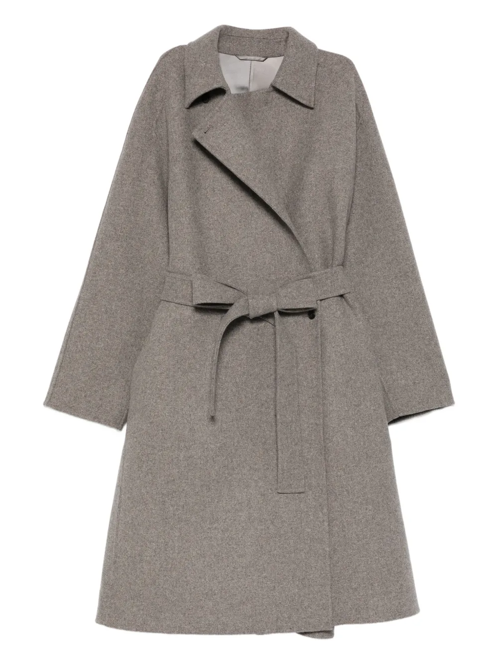 Carven abrigo con moño en la cintura | gris | Image 1